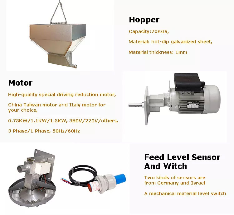 Broiler feeding Line and Drinking Line Breeding Equipment for Chicken Farm