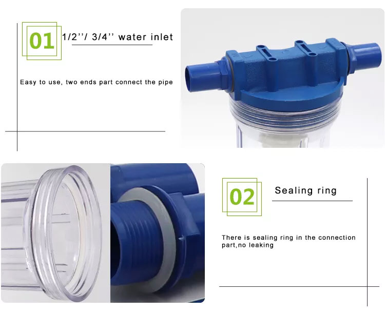 Water Purification Filter Poultry Farm Water Filter for Chicken Nipple Drinking Line PH-93