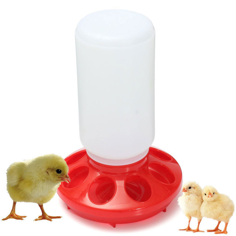 Chicken Feeders And Drinker Barrel Auto Plastic Poultry Feeding and Drinking Bucket Farm Equipment