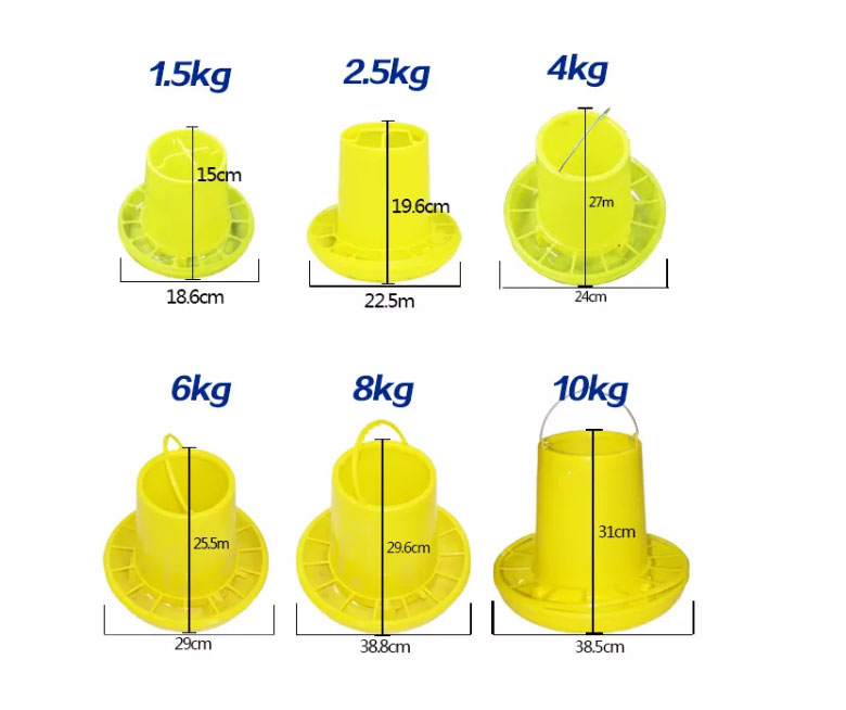 Chicken Feeder Bucket And Automatic Feeder For Poultry Feed For Buckets Poultry Farm