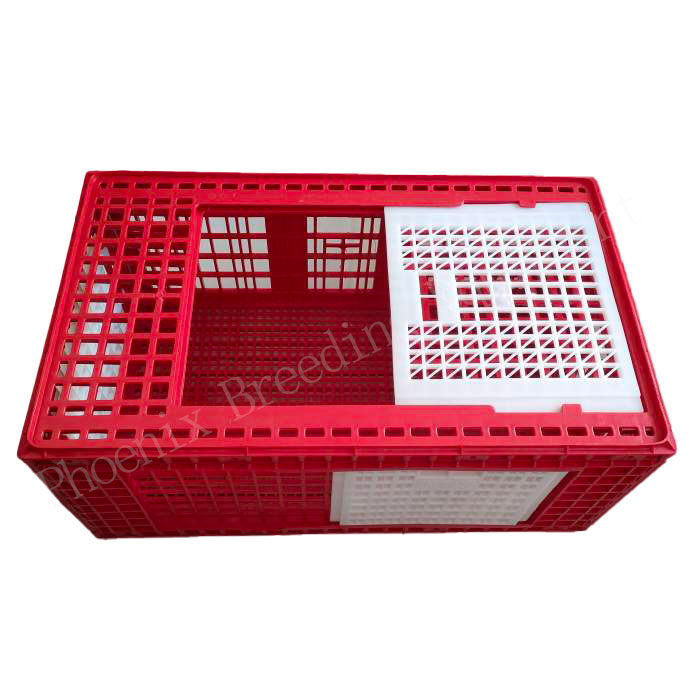 Plastic Turkey Transport Cage Live Chicken Transport Cage Foldable Poultry Transfer Crate Ph-274