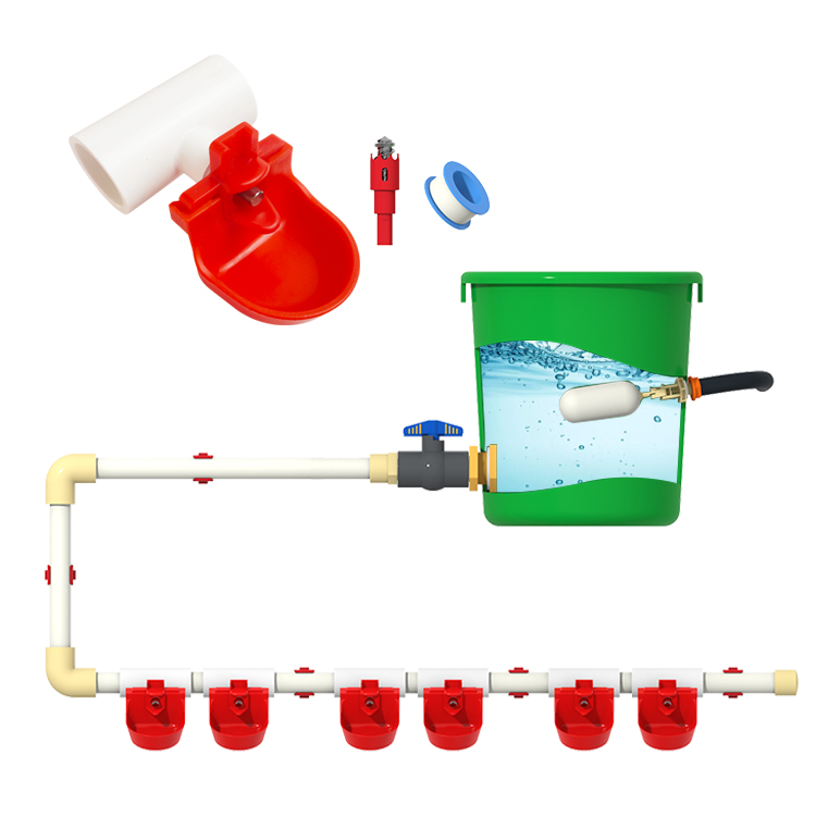 DIY Automatic Chicken Water Cup System