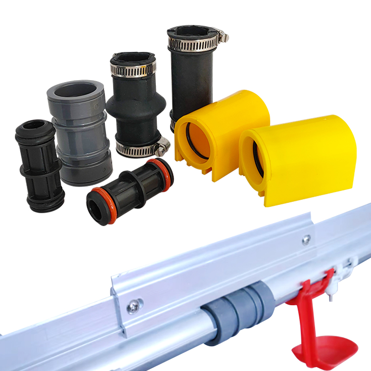 Poultry Drinking Line Joint Connector Water Pressure Regulator Pipe Fitting