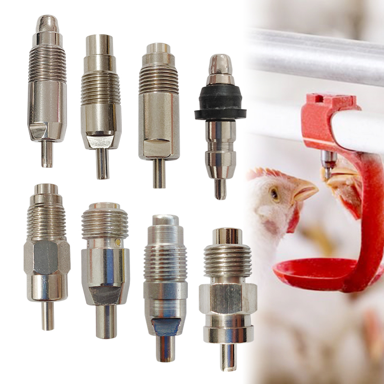Stainless Steel Nipple Drinker for Poultry
