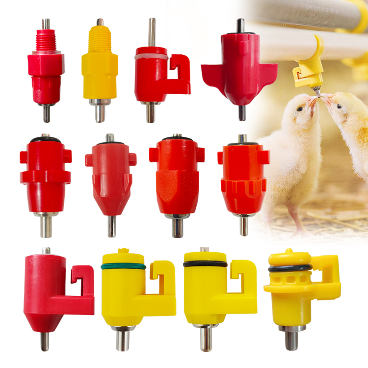 Ball Valve Poultry Nipple Drinker for Broiler Layer Chick
