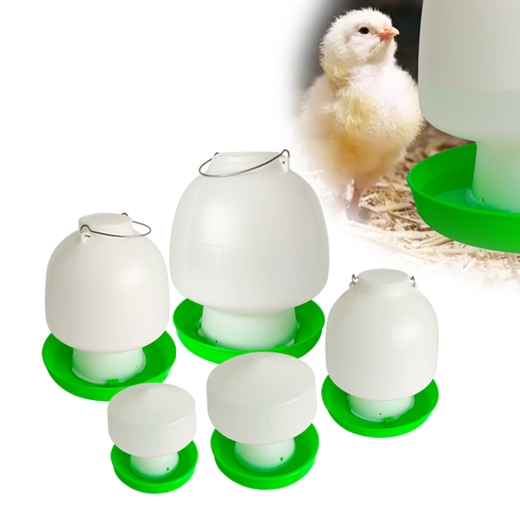 Plastic Poultry Drinking Bucket Chicken Drinker Bottle