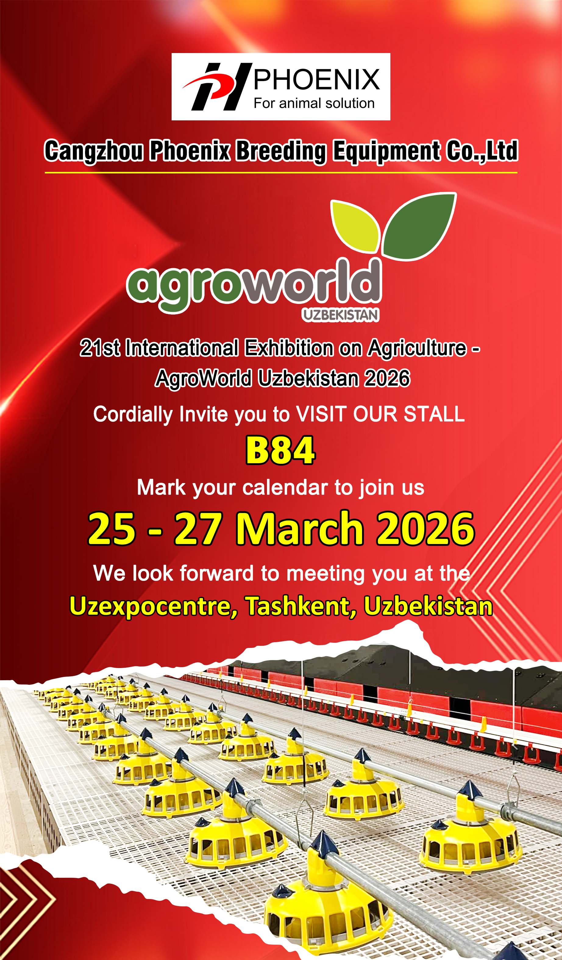 Join Us at AgroWorld Uzbekistan 2026!