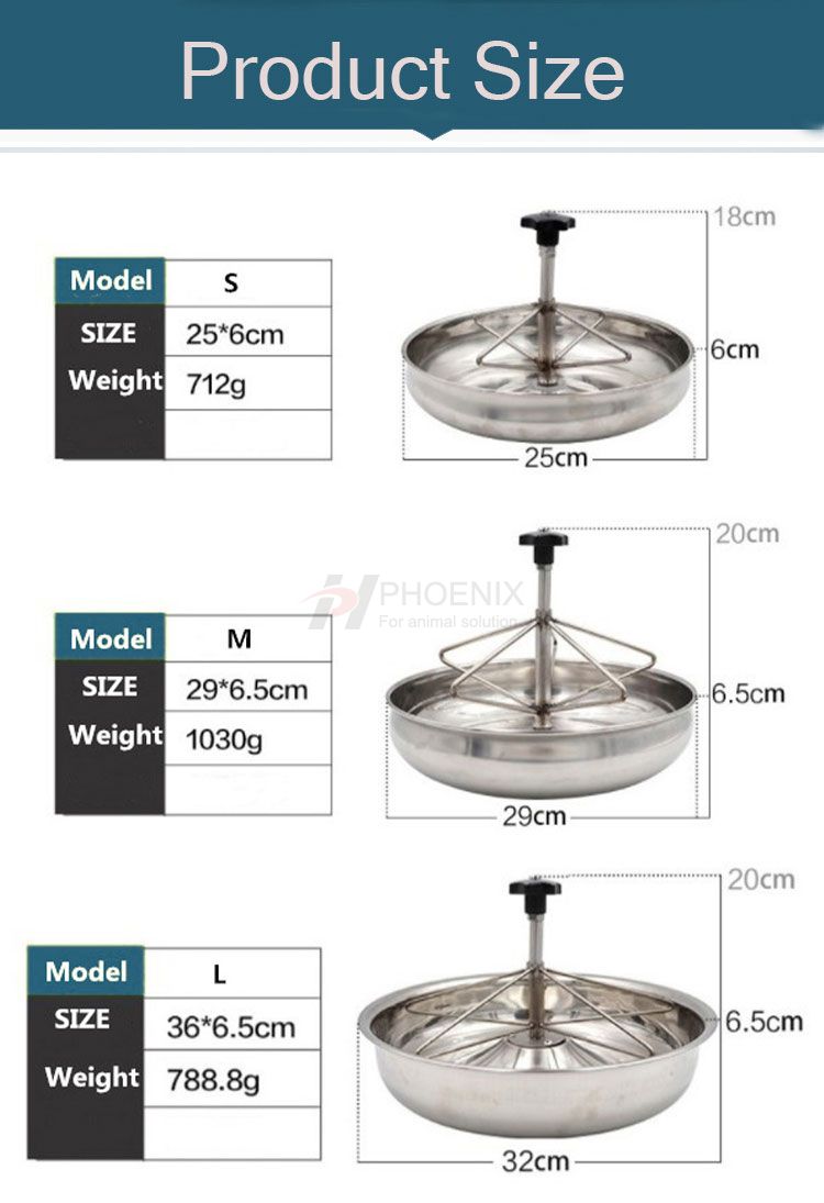 Pig Feeder Stainless Steel Piglet Feed Trough PH-140